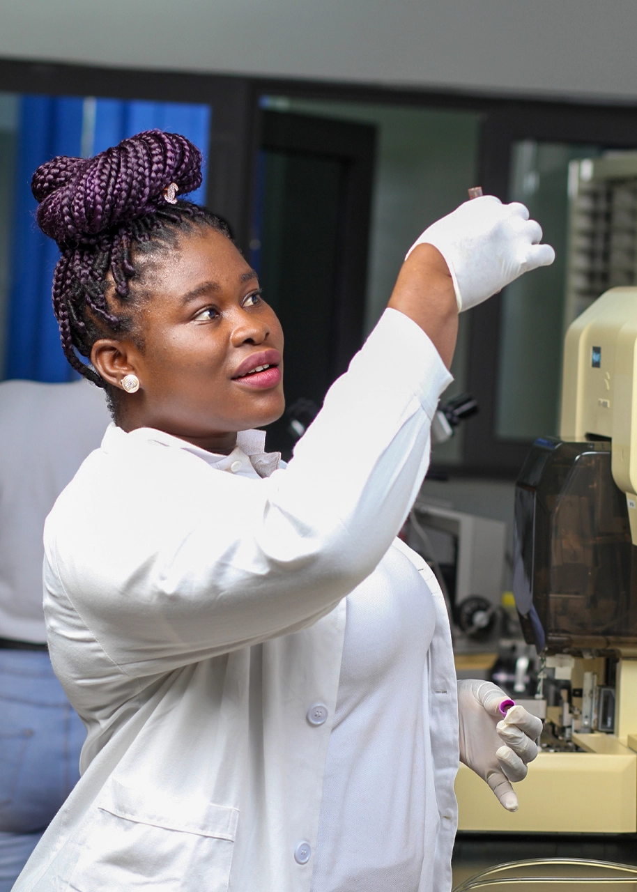A Ghanaian laboratory built to a global standard